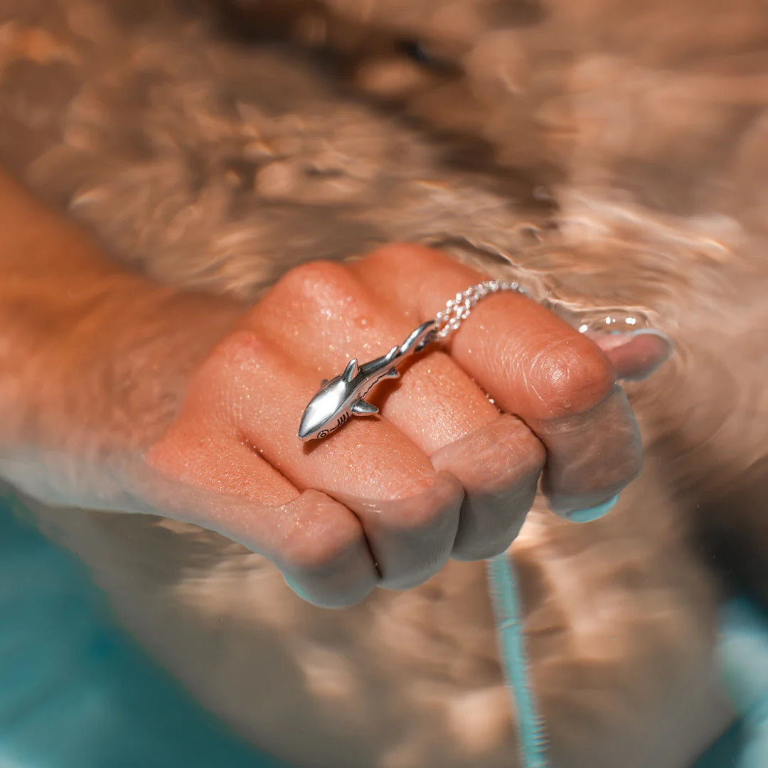 White Shark Necklace