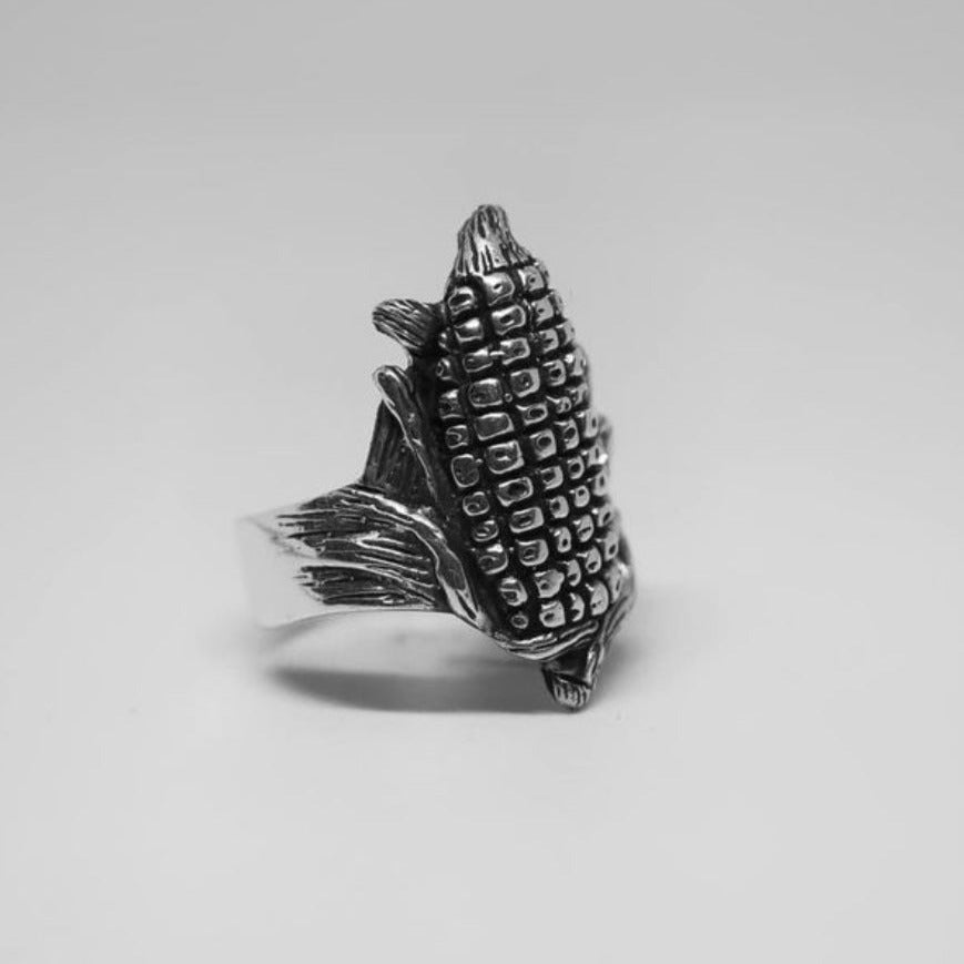 Corn Silver Ring