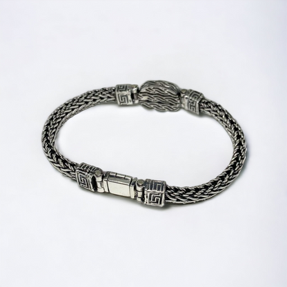 Woven Gemstone Bracelet