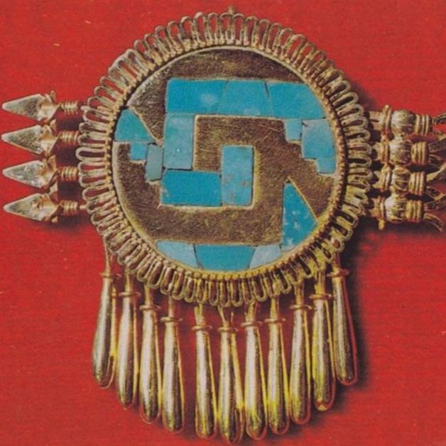 Aztec Shield Pendant