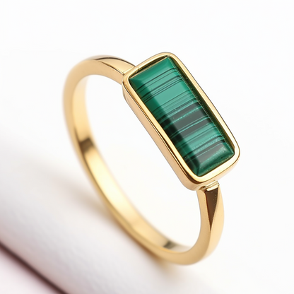 golde Jade ring