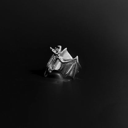 Bat Silver Ring