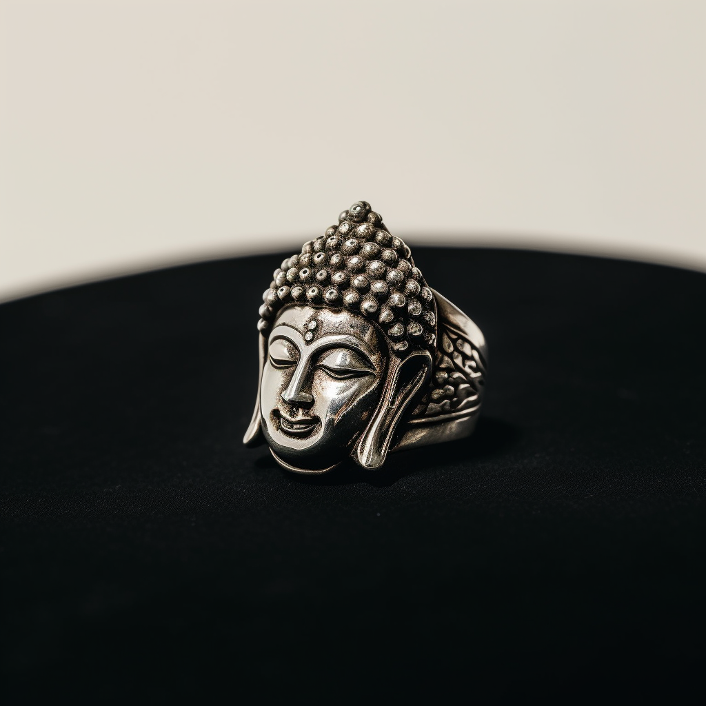 Buddha Silver Ring