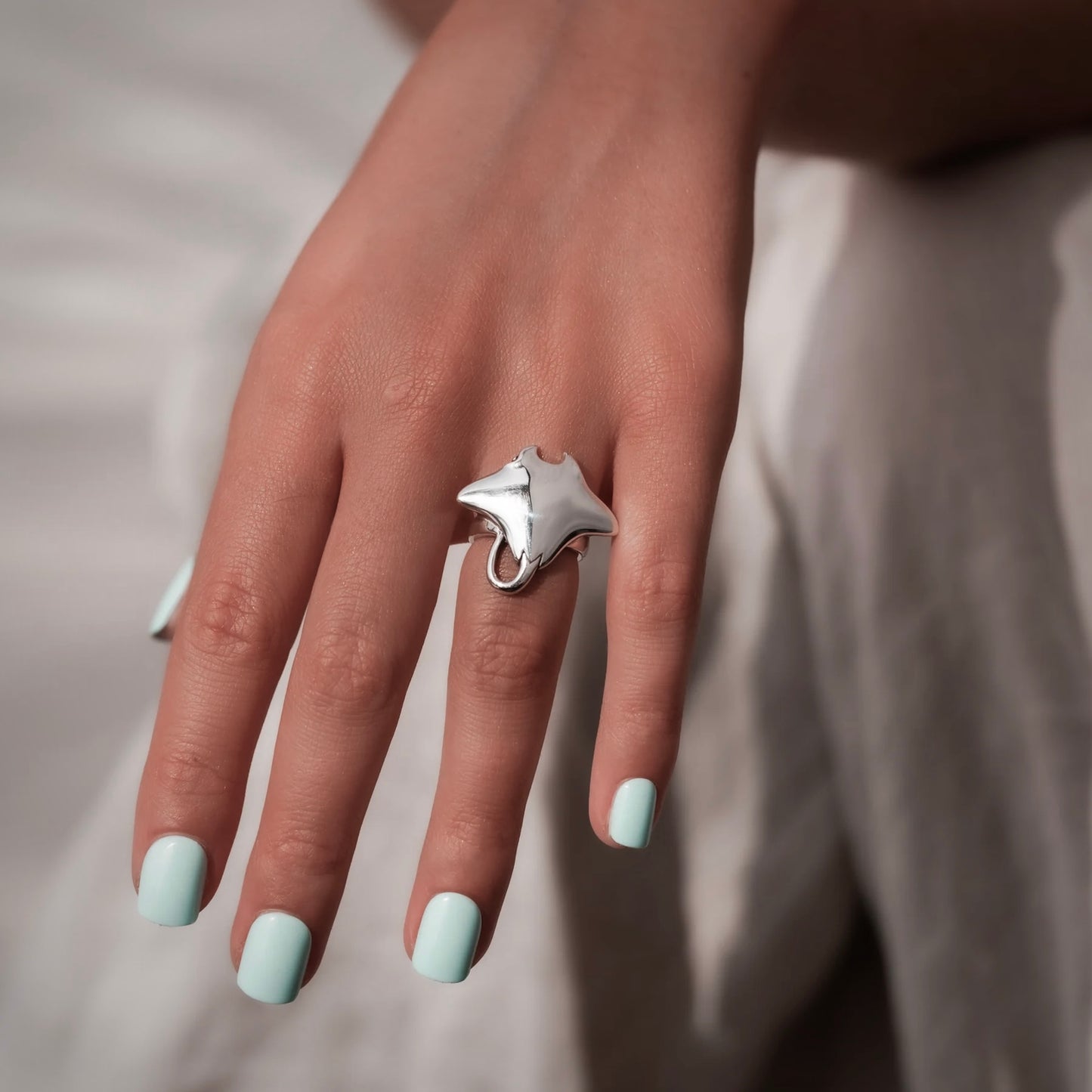 Manta Ray Ring