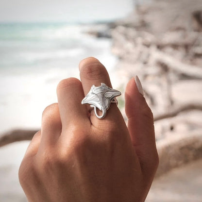 Manta Ray Ring