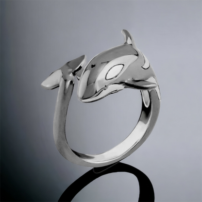 Orca Silver Ring