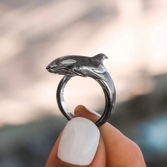 Orca Silver Ring