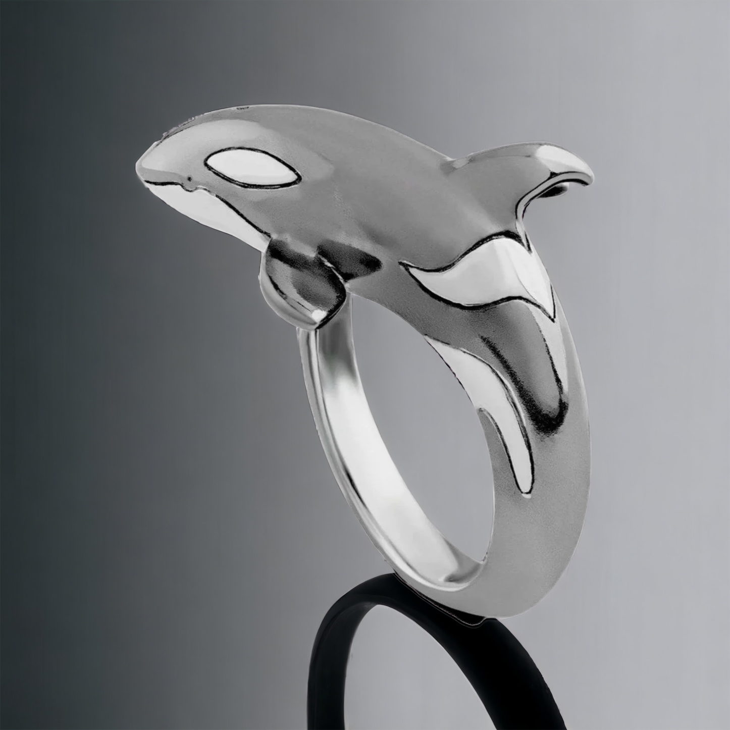 Orca Silver Ring