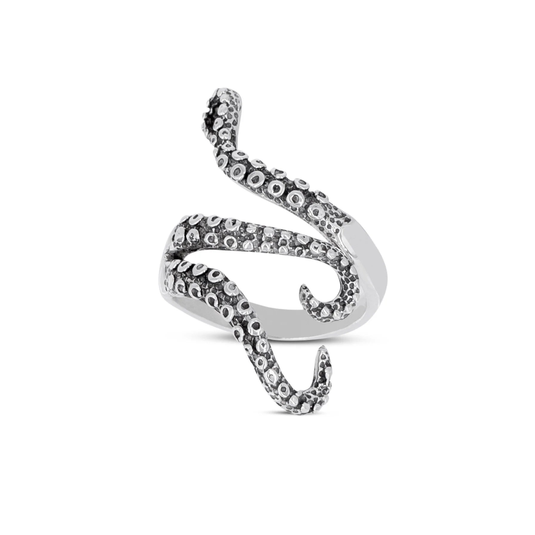 Octopus Silver Ring