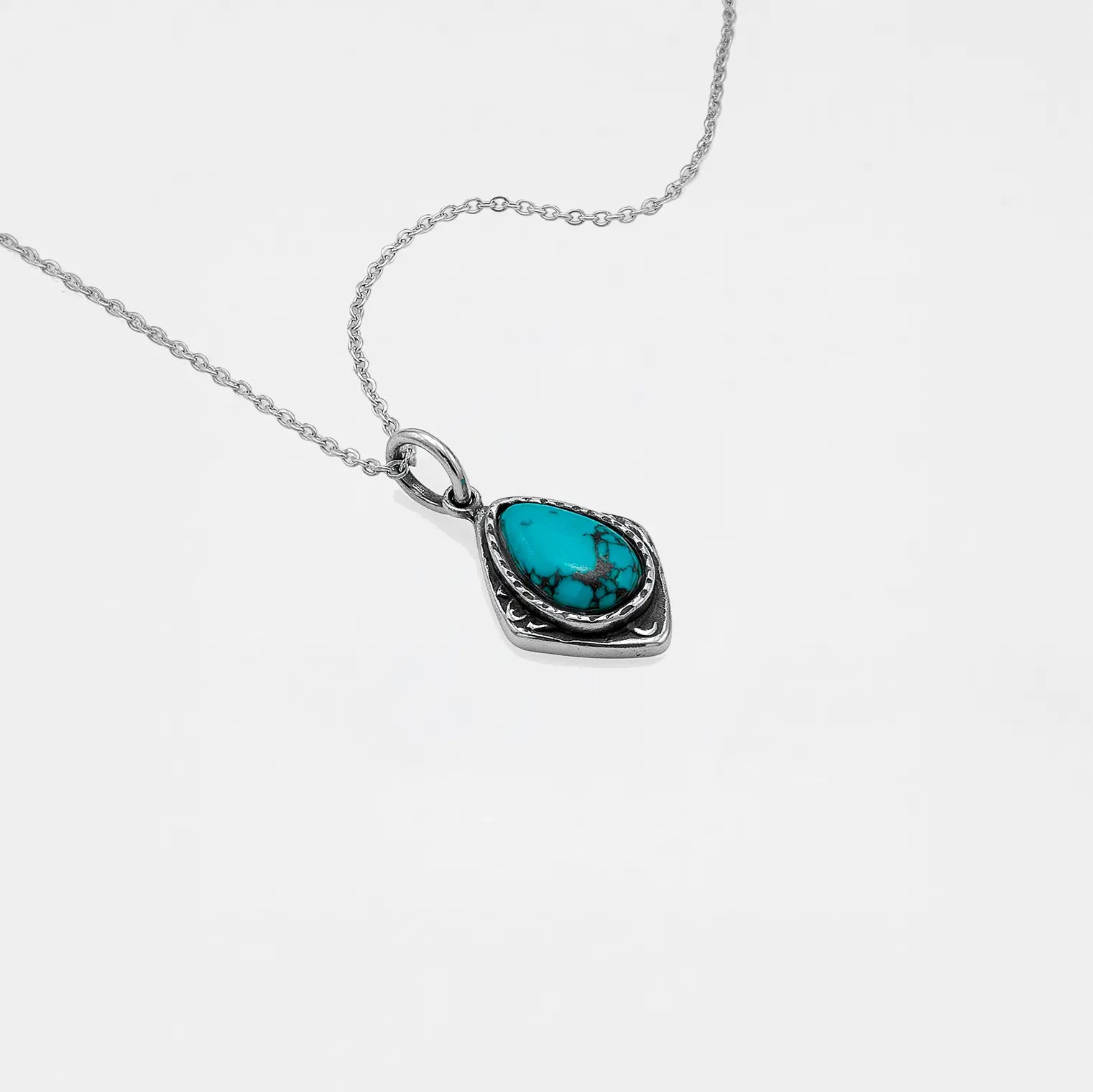 Turquoise Stone Drop