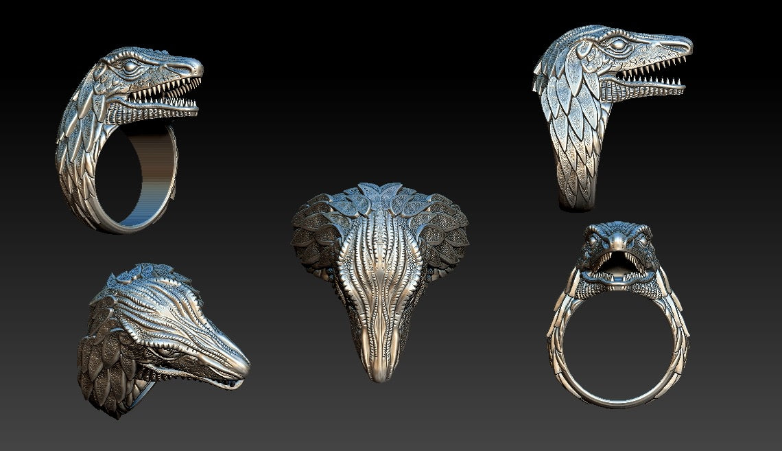 Anillo Velociraptor