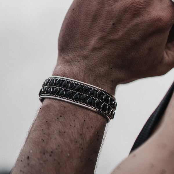 Maya-Obsidian-Armband