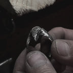 elaboration process for the eagle silver ring 