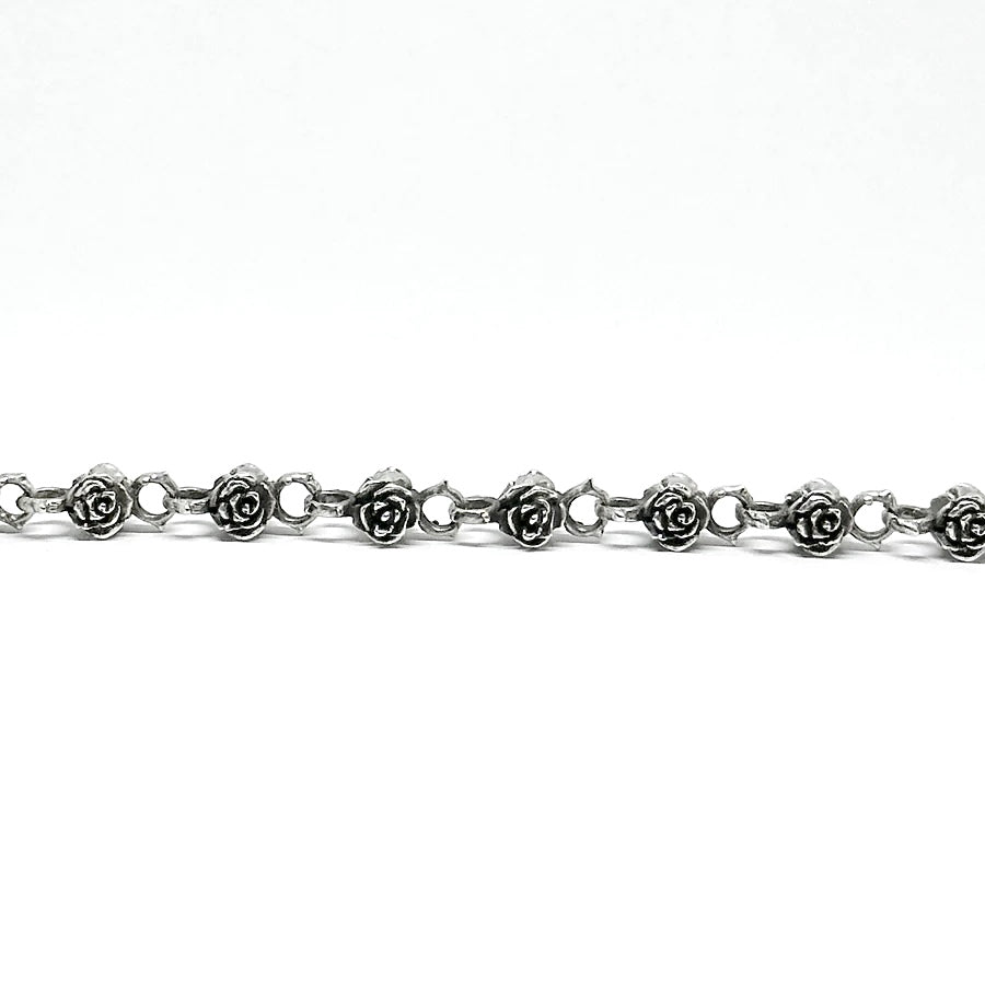 rose silver bracelet for men