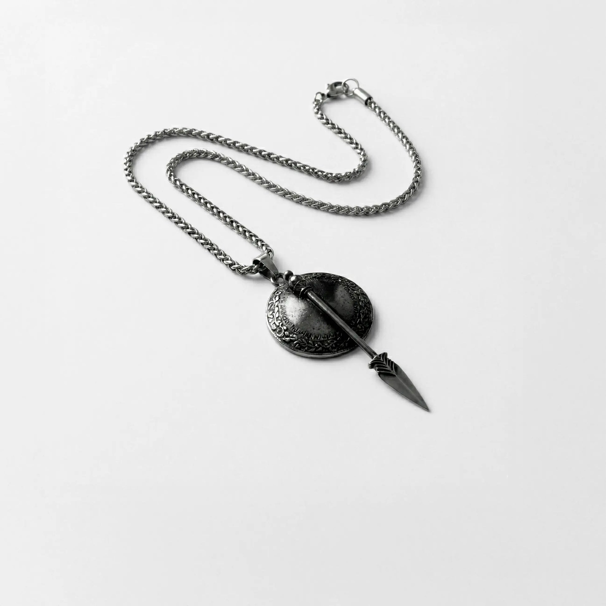 Shield & Spear Necklace