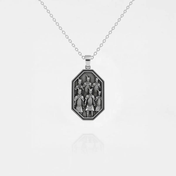 Collier de l'armée en terre cuite