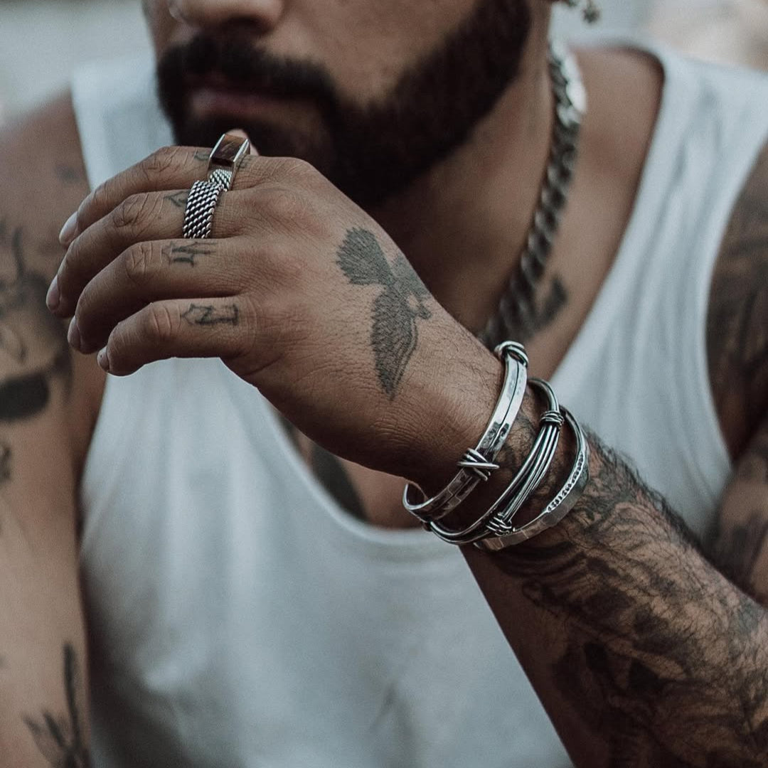 handmade silver jewelry for men